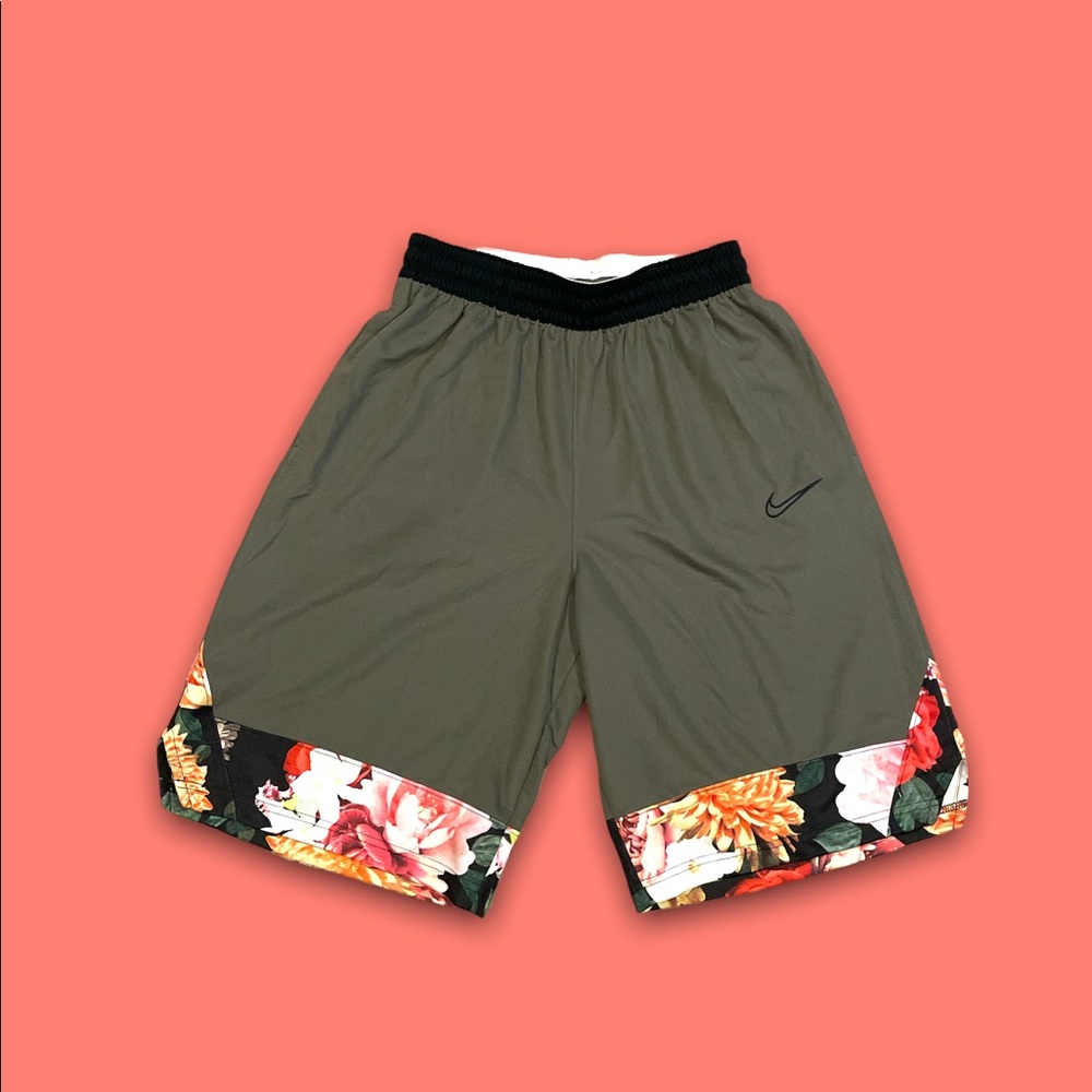 Nike floral print basketball shorts